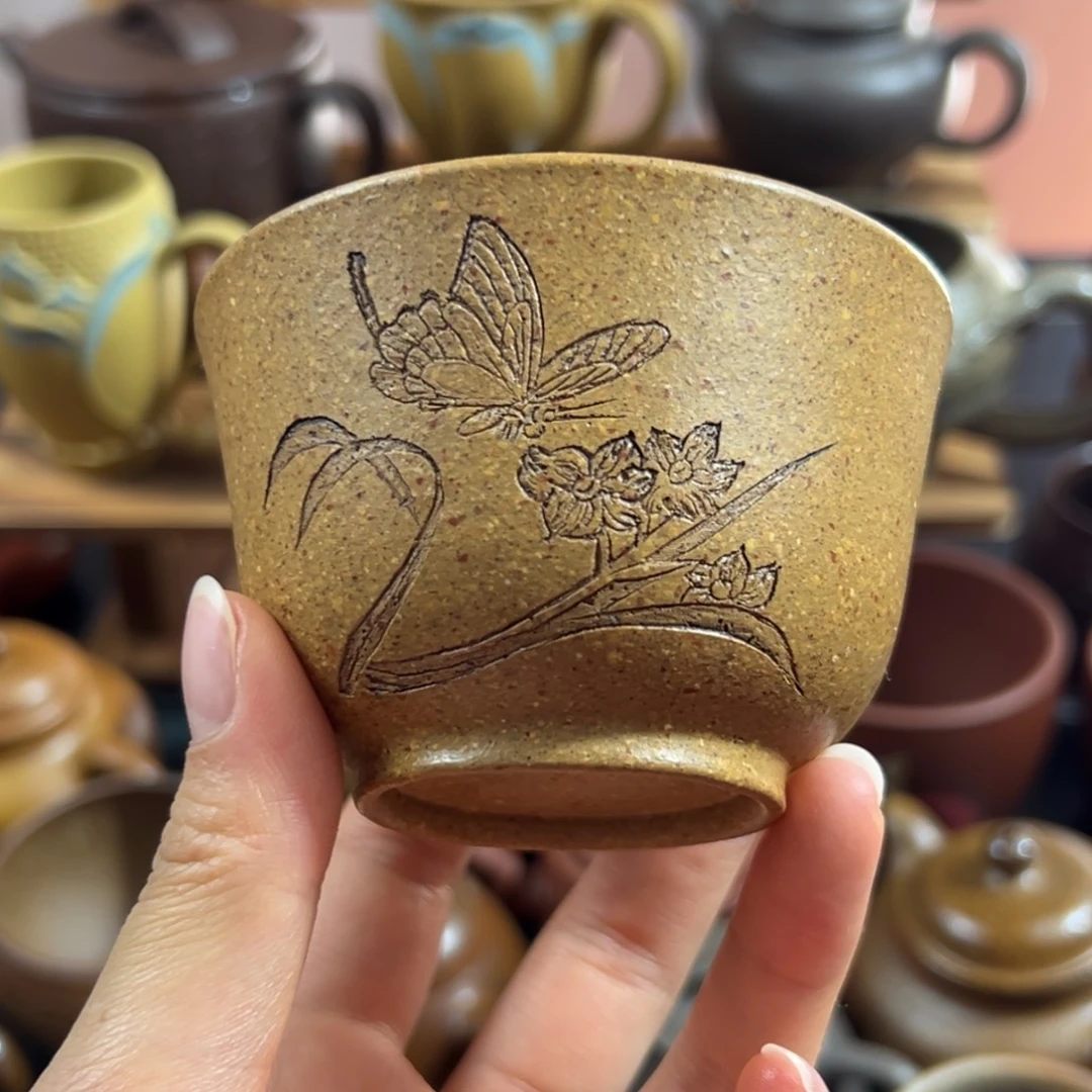 茶杯紫砂老段主人杯