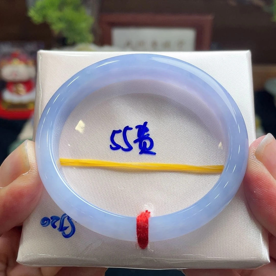 翡翠手镯未镶嵌55贵妃