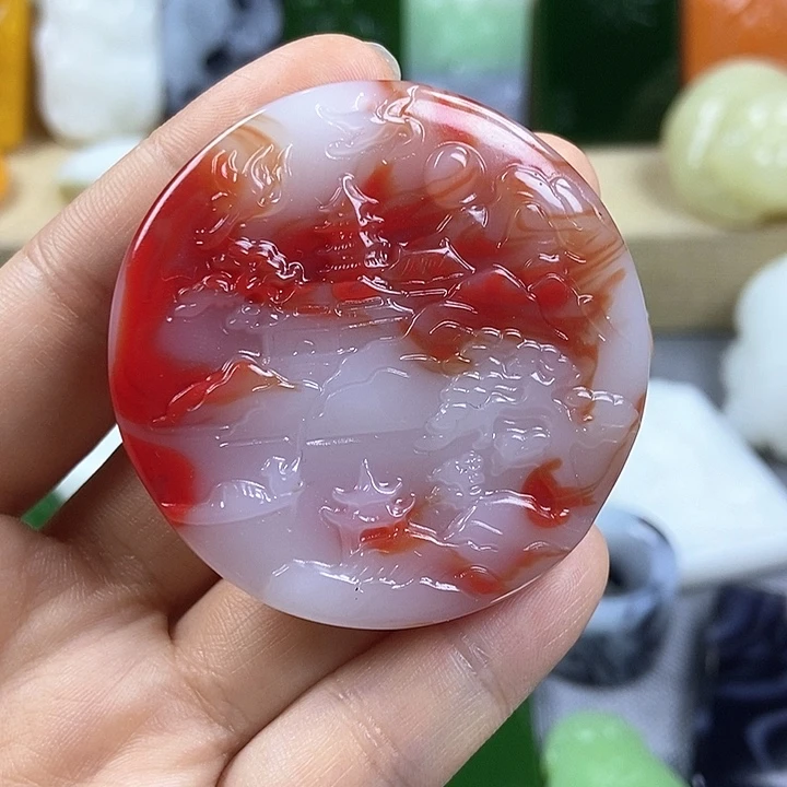 和田玉（糖玉）未镶嵌颈饰