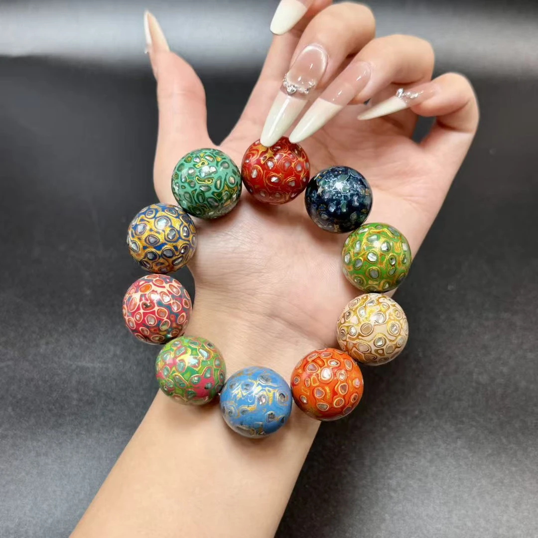 木质手链 精美非遗大漆设计款手串