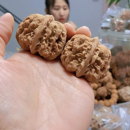 【闪购商品】把件文玩核桃44.5平谷方块