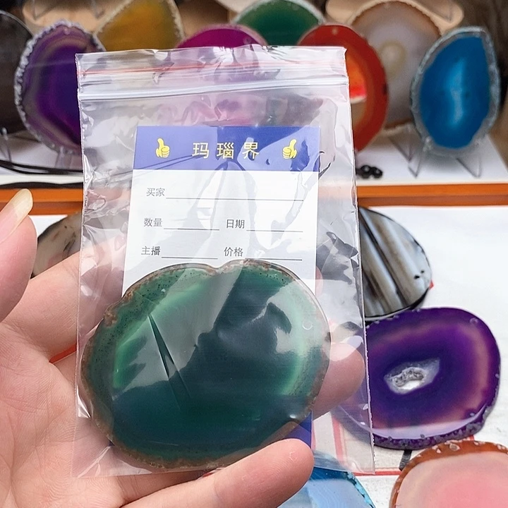 星***星玛瑙/玉髓合金颈饰