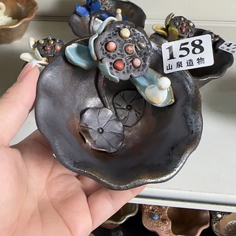 静***静山泉造物手工制作柴烧158