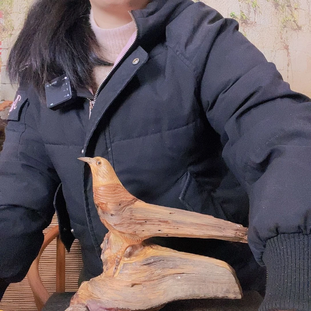 松木国*琥珀木自然摆件