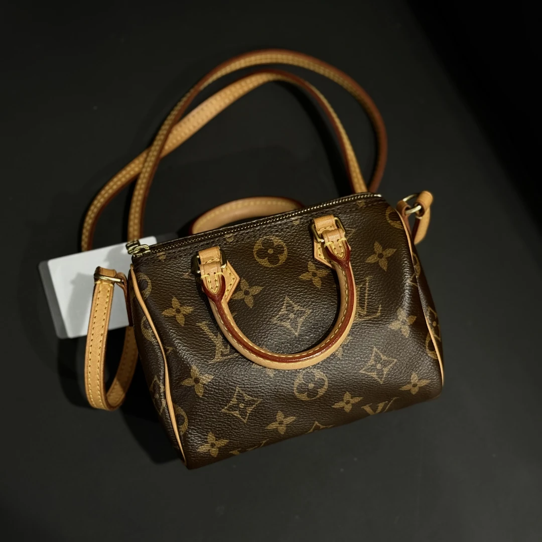 99新 LouisVuitton/路易威登 【流莲里】speedynano 1398