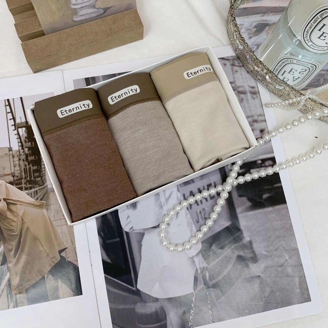 可可秋～秋冬磨毛柔软舒适中高腰大包臀女士内裤适合85-140斤