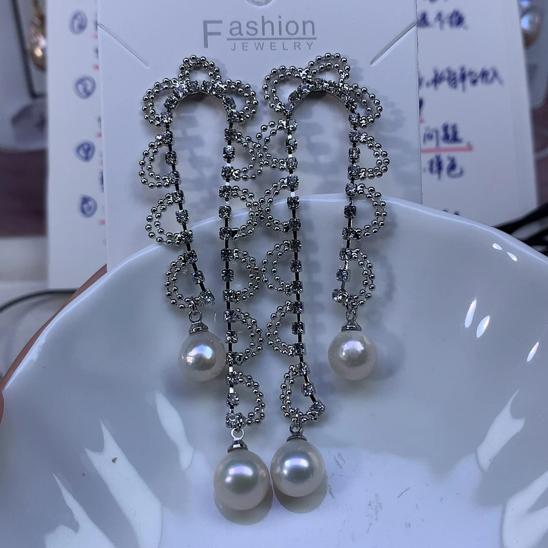 合金淡水珍珠耳饰福利4680