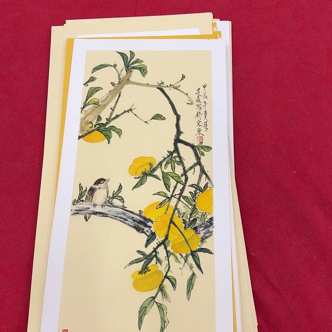 国画花鸟等图案和造型各
