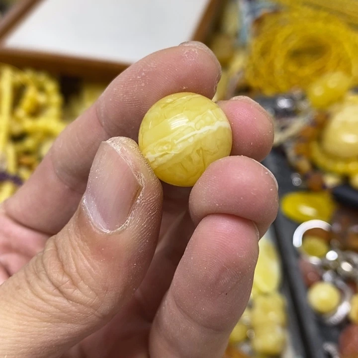 我***裸石蜜蜡未镶嵌吊坠