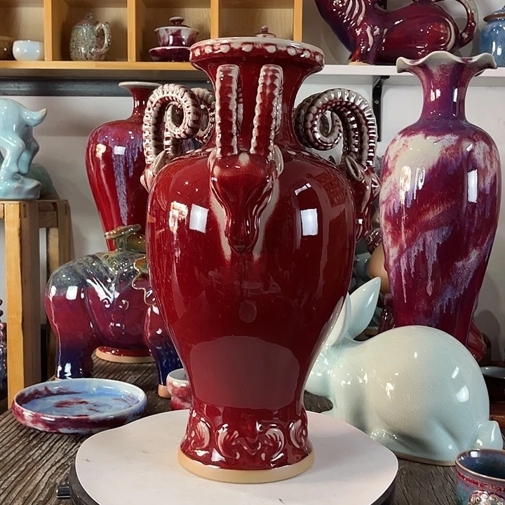 瓷片神垕镇钧瓷艺术