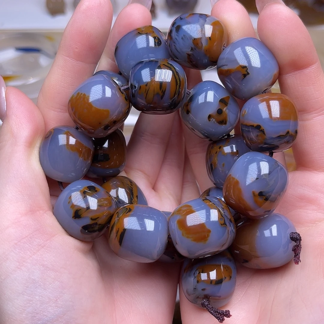 玛瑙/玉髓未镶嵌手串