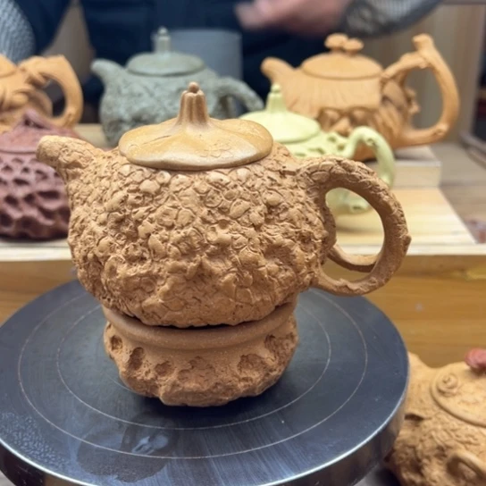 紫砂茶壶全手工制作