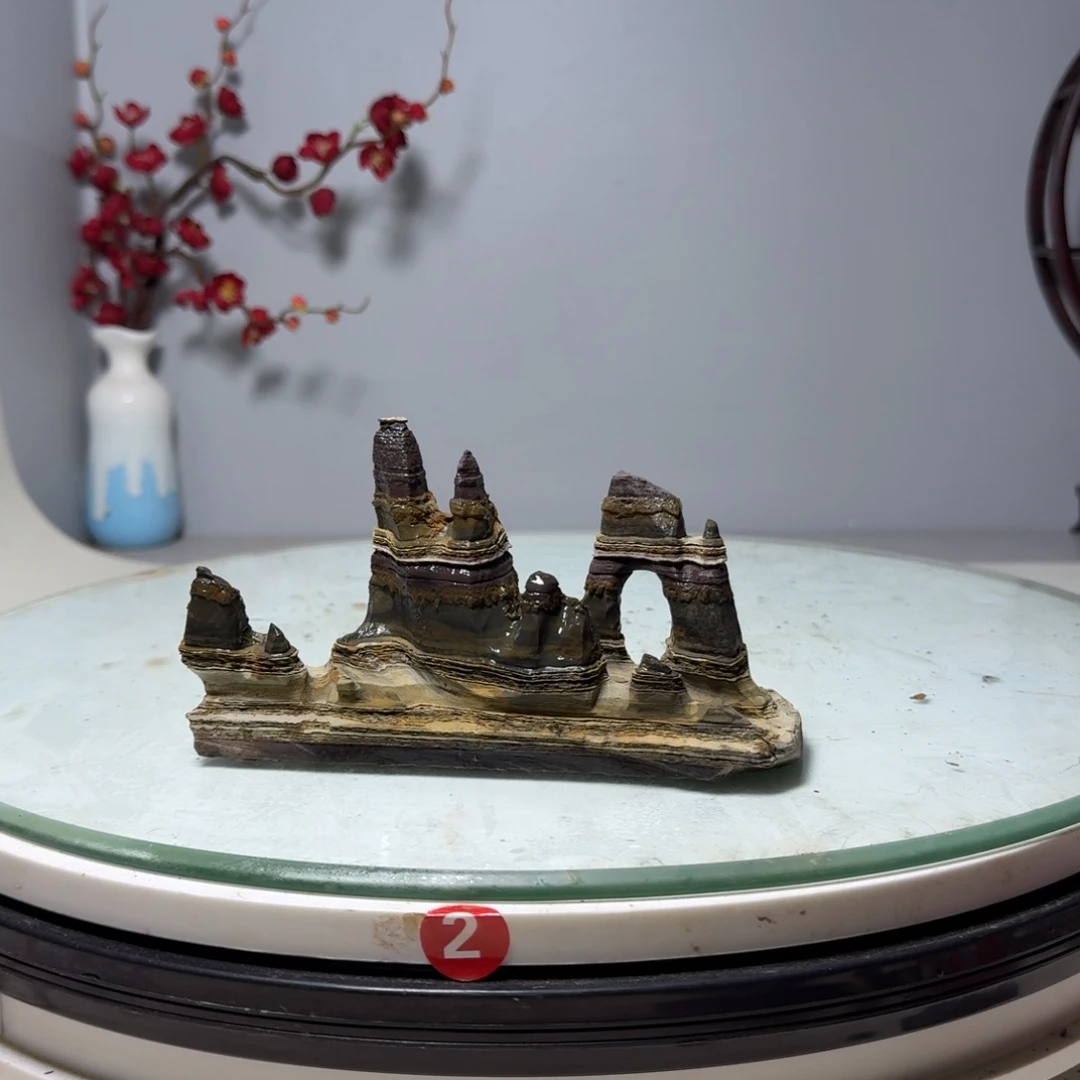 府***馆石材灵璧石精品摆件