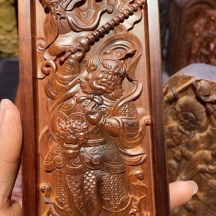 民***哥非洲紫檀（红花梨）大号六面