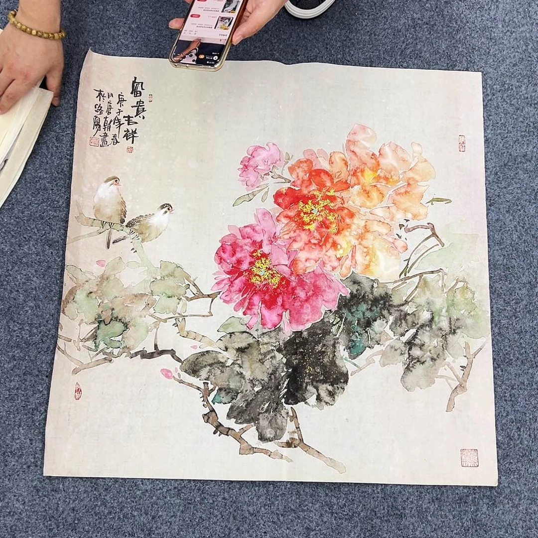 国画纯手绘作品欣赏