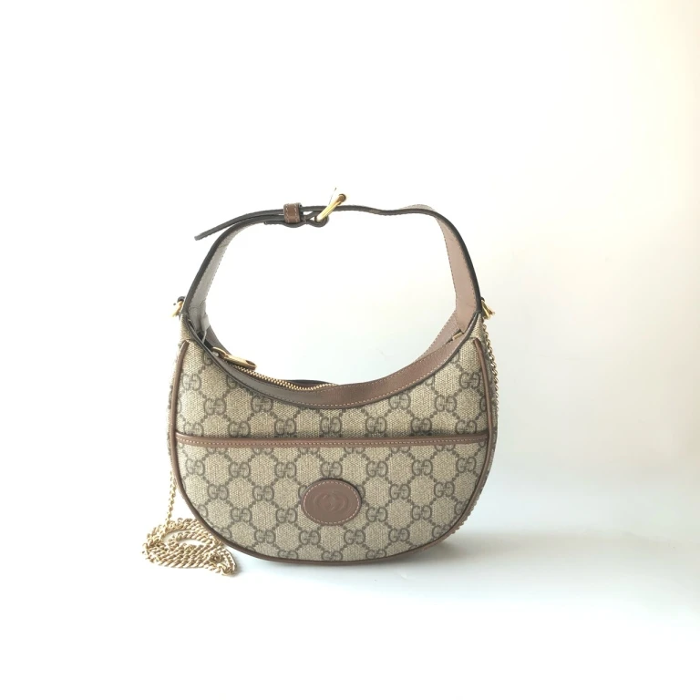 95新 GUCCI/古驰 安洁利严选 古驰OphidiaGG单肩包 WHZ412097H