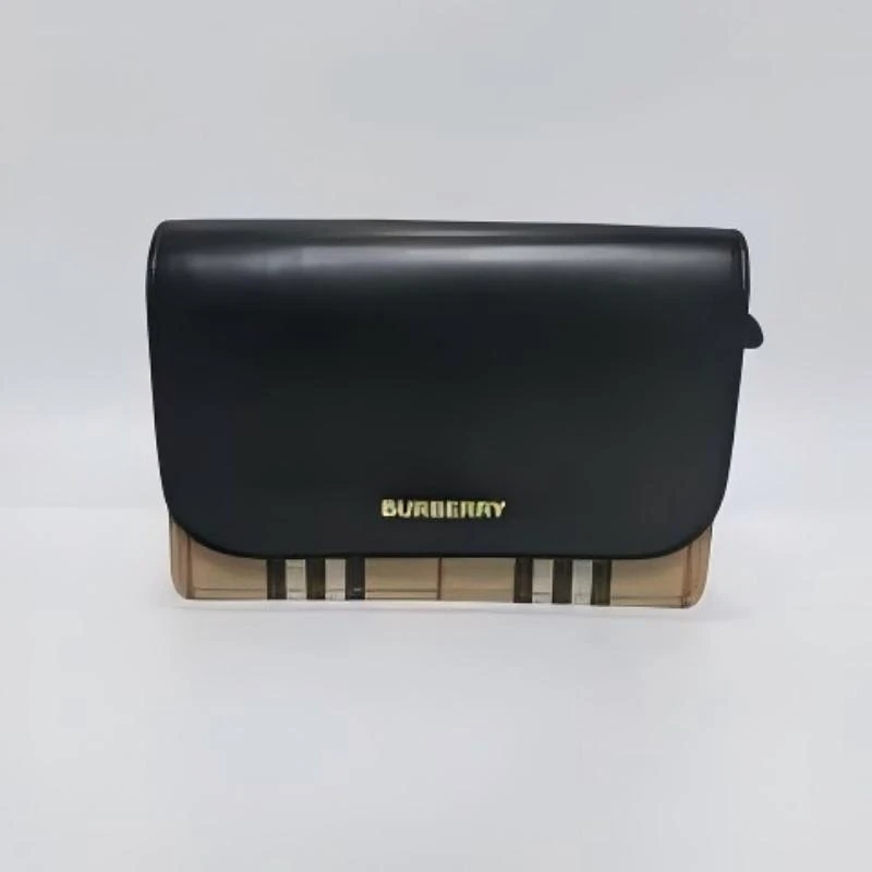 99新 BURBERRY/博柏利 拼色信封包新款