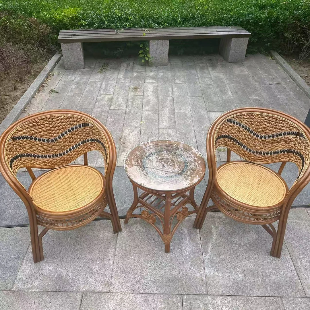手工小圈椅子套装