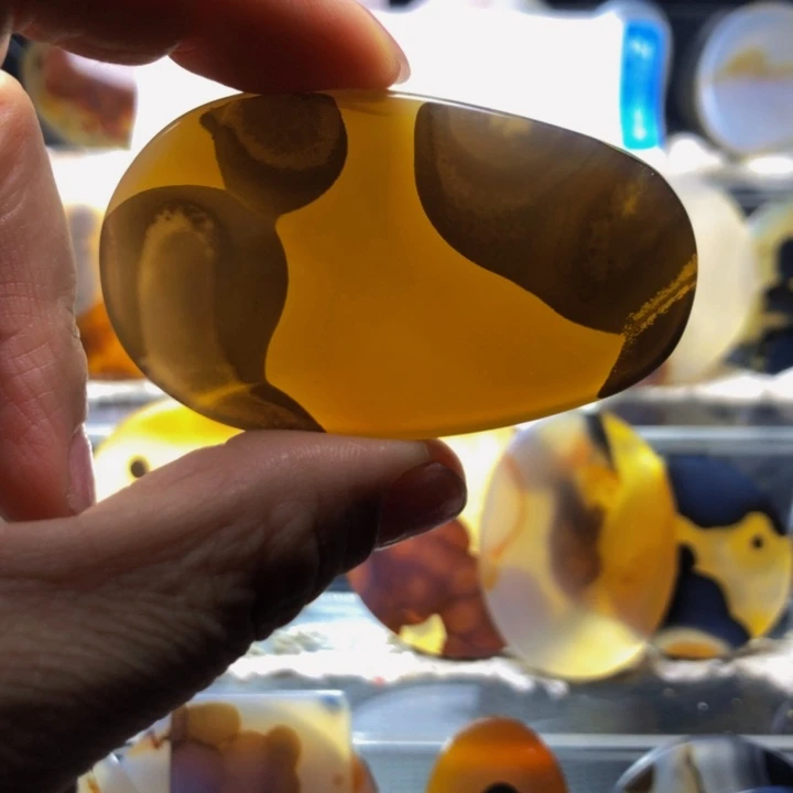 合金玛瑙/玉髓珠宝奇石199