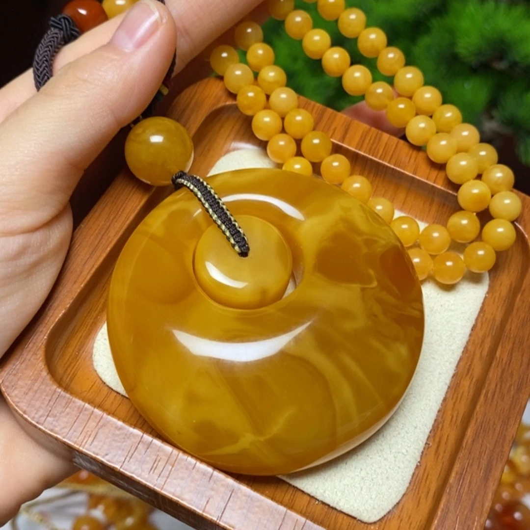 【闪购商品】未镶嵌颈饰蜜蜡项链