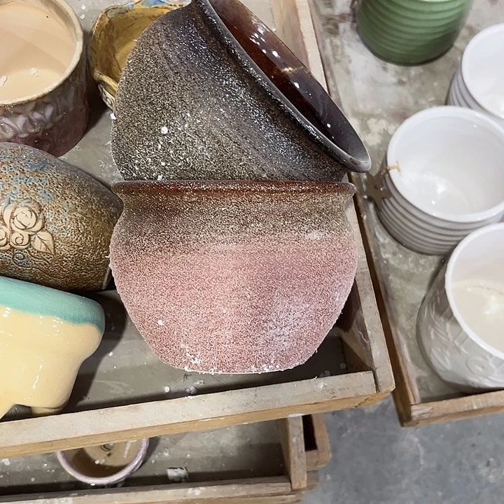 有孔！福利价陶瓷花盆性价比王炸