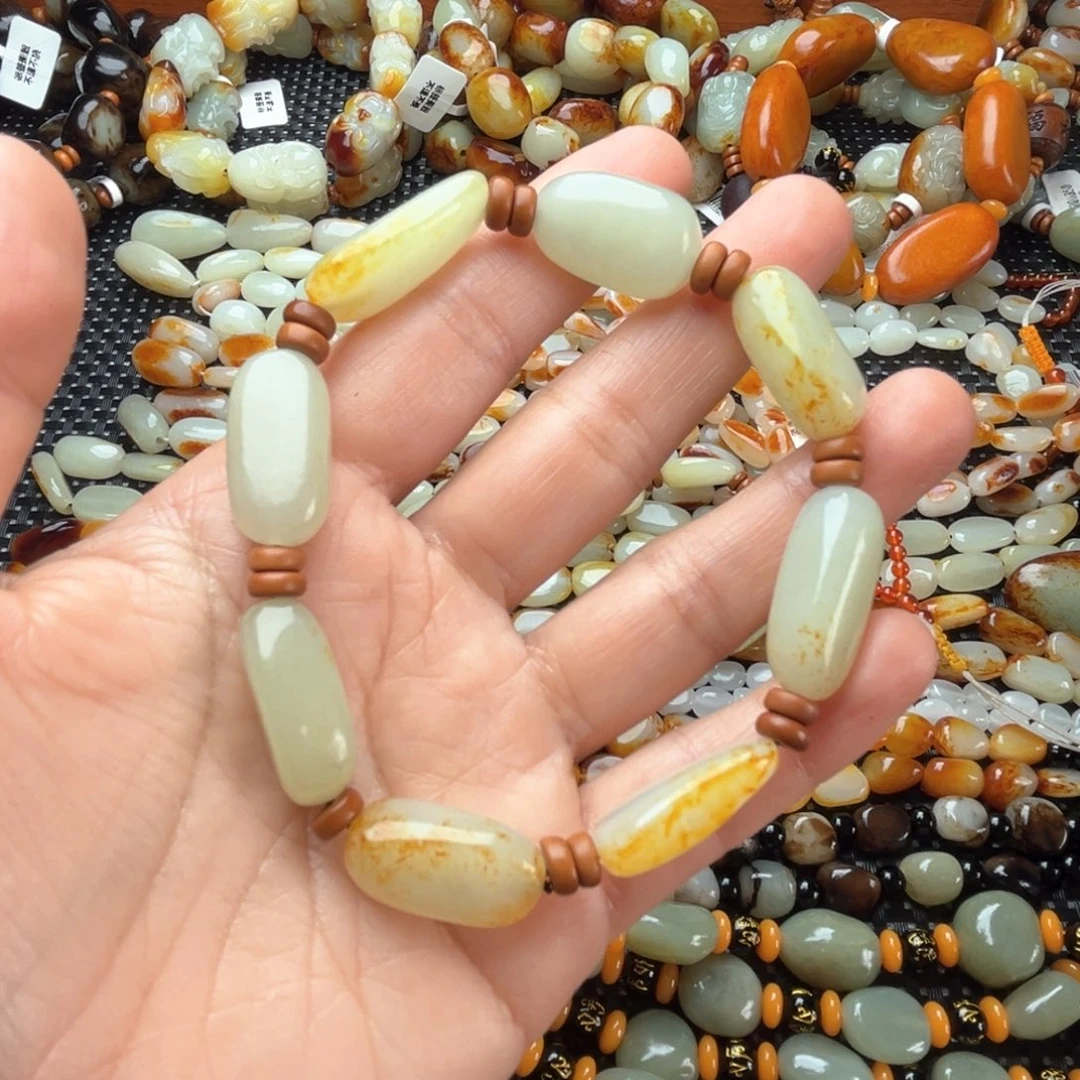 和田玉手链未镶嵌六*、