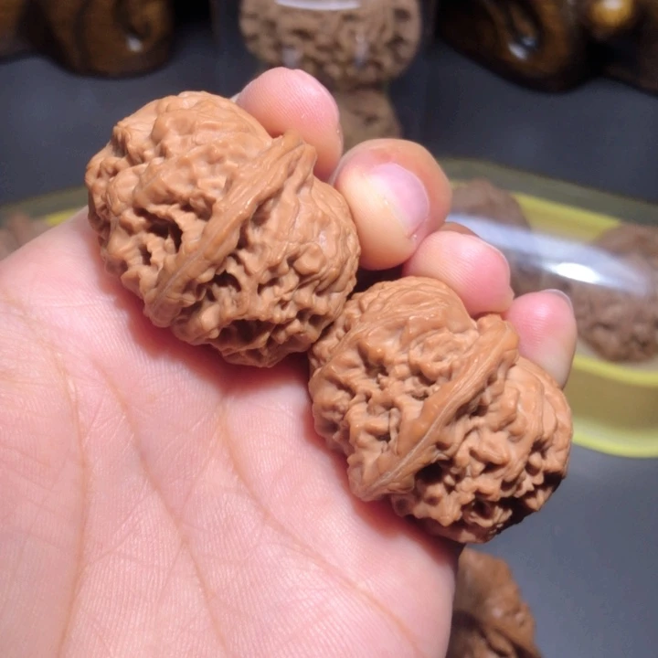 文玩核桃把件37京东第一矮