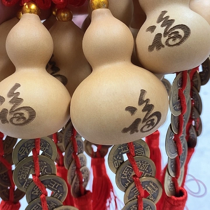 福字五帝钱挂件，一把40元