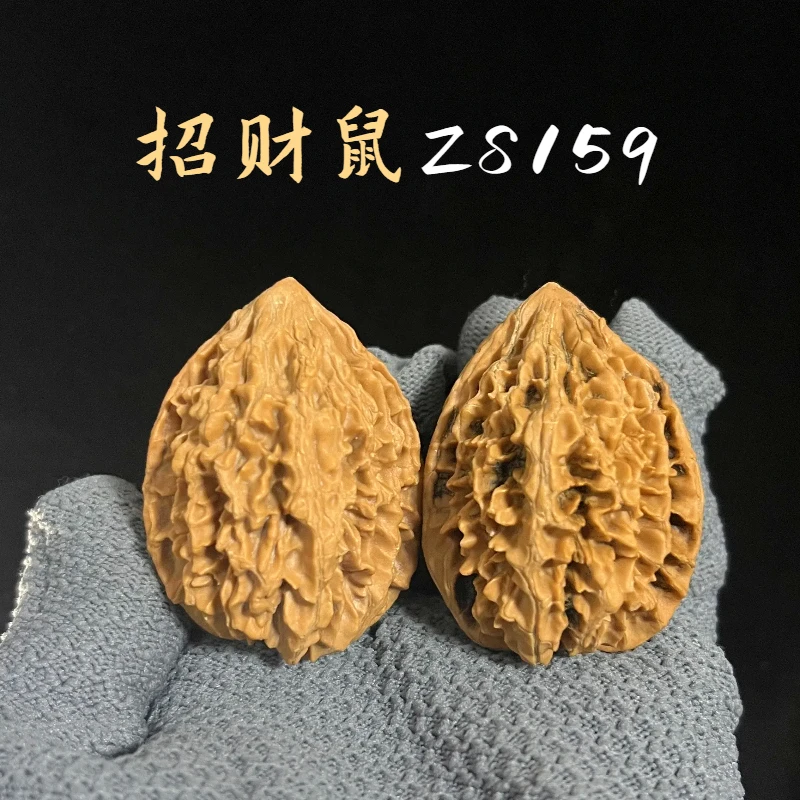 Z39【九层妖塔核桃】边40高53重52g/全品红皮精品核桃