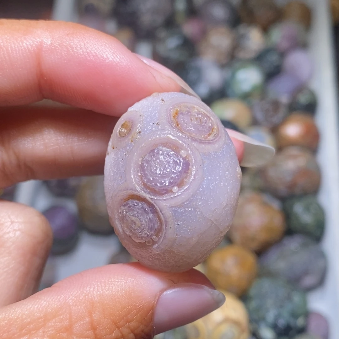 未镶嵌玛瑙/玉髓珠宝半成品