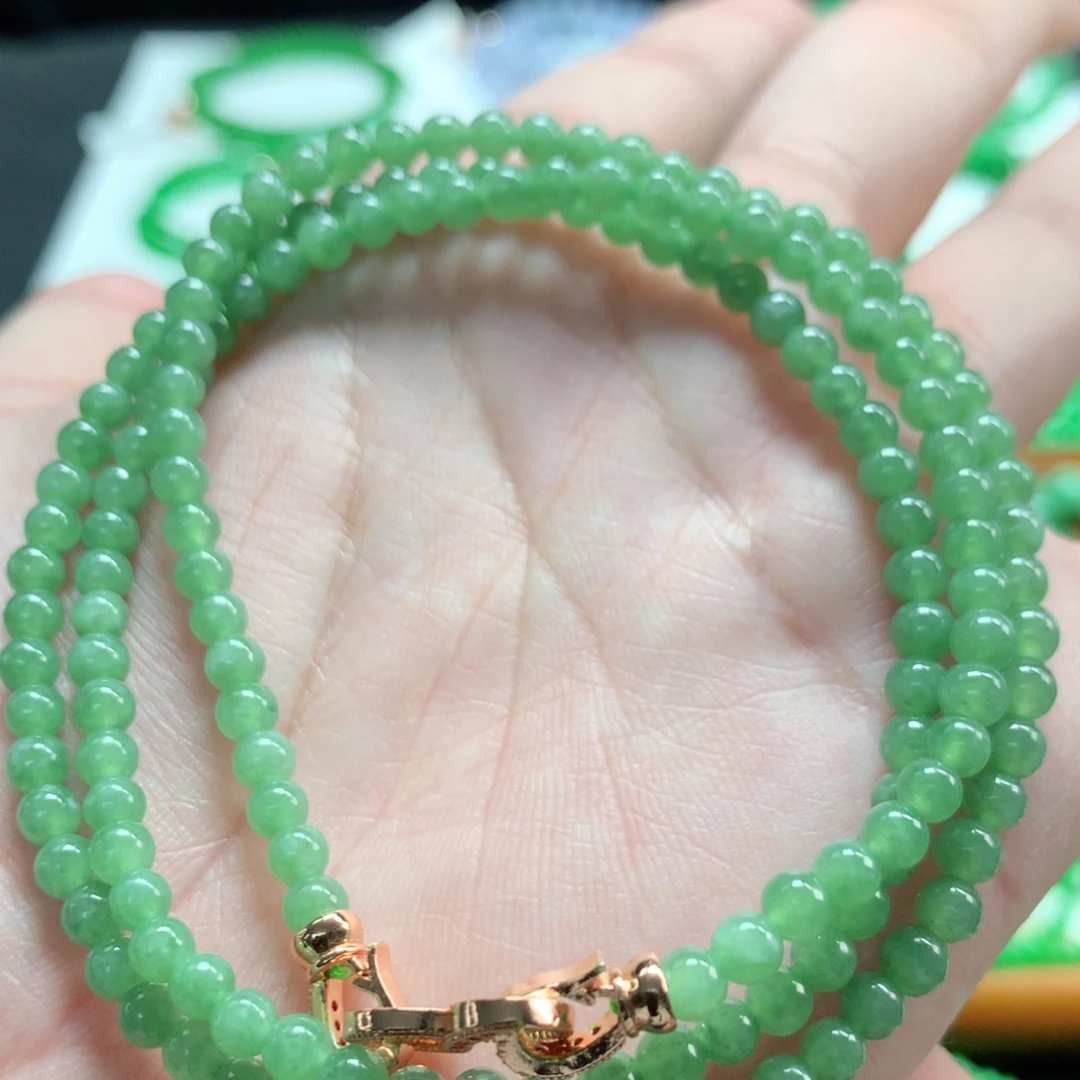 翡翠未镶嵌手链翡翠