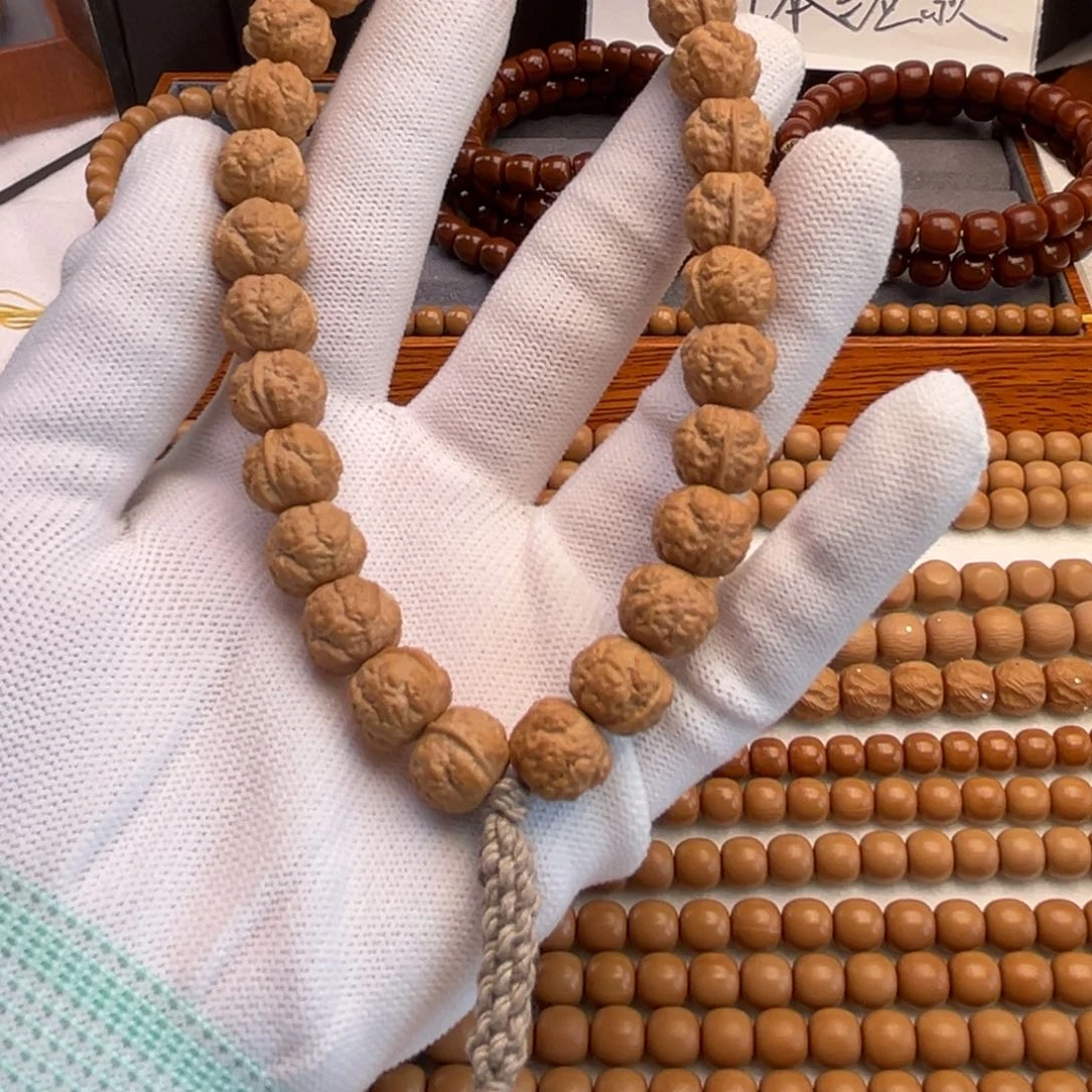 猴头核桃吊坠夏***摊禅宗