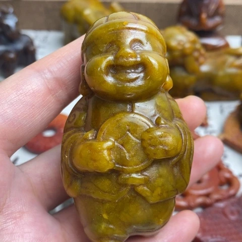 蛇纹石玉未镶嵌颈饰119
