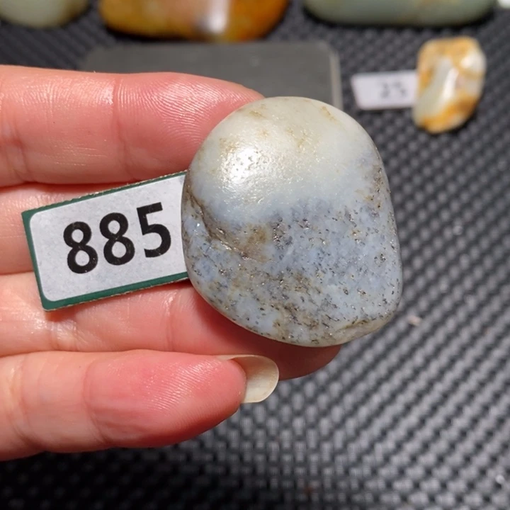 岫岩河磨玉（透闪石质玉）未镶嵌挂件