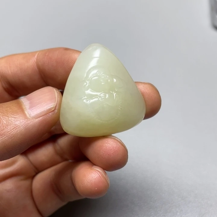 吊坠(不含链)未镶嵌和田玉呆***哥