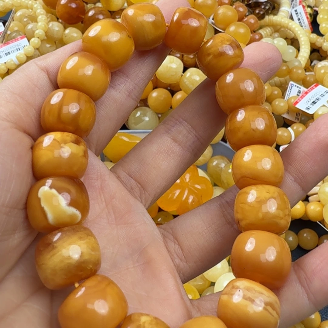 琥珀未镶嵌珠宝奇石