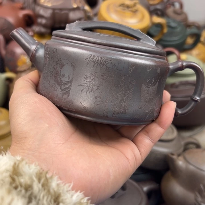 茶壶紫砂紫砂壶微瑕