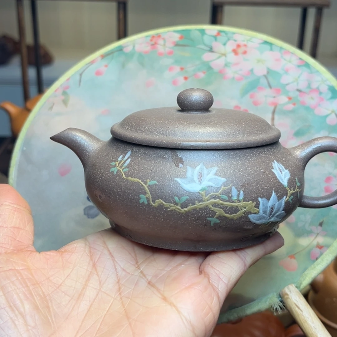 东***茶壶紫砂手工制作原矿紫砂