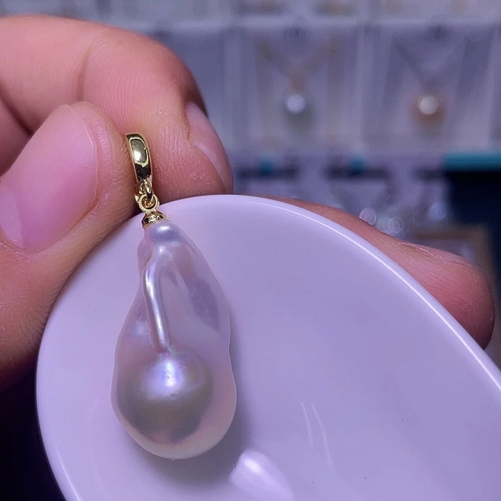 颈饰合金淡水珍珠33