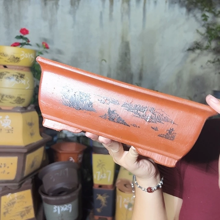 26红马槽花盆花盆花盆