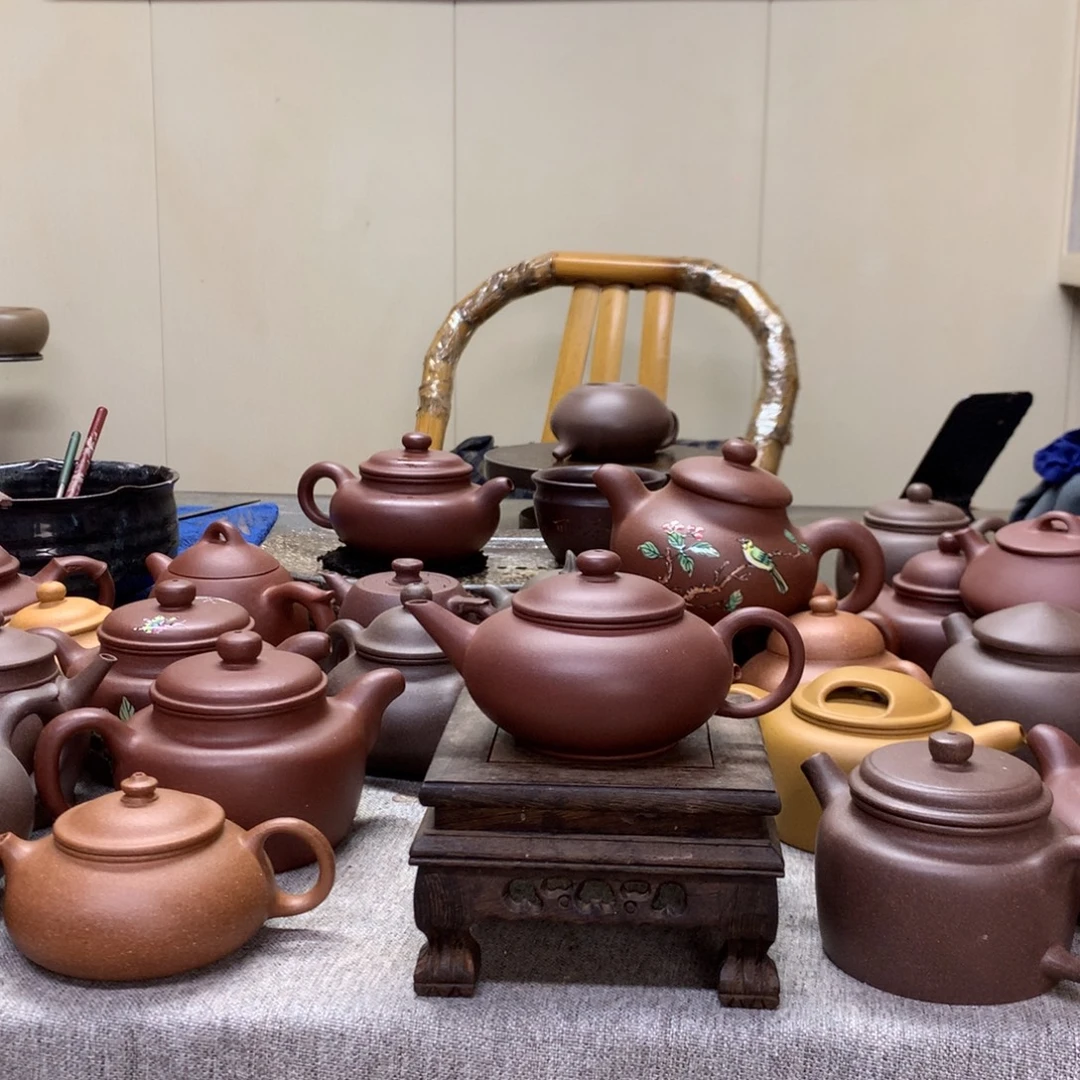茶壶紫泥水平150 C半手工制作