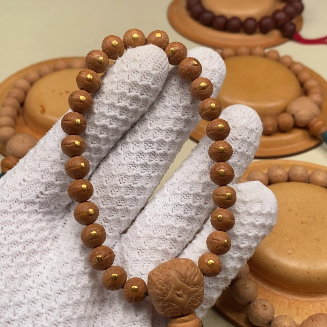 【闪购商品】凤眼菩提手串F1殿堂级8.5mm金钉款