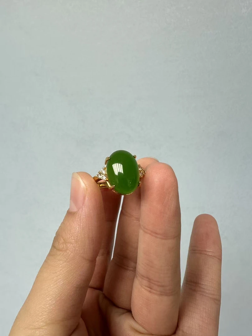 绿色DIY戒指斜跨套装