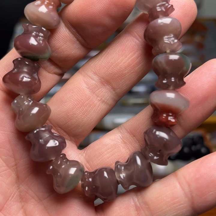 玛瑙/玉髓手串未镶嵌