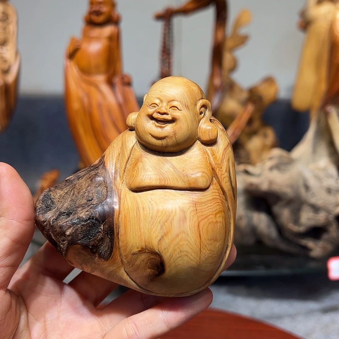 柏木（崖柏）伟*崖柏木手把件摆件