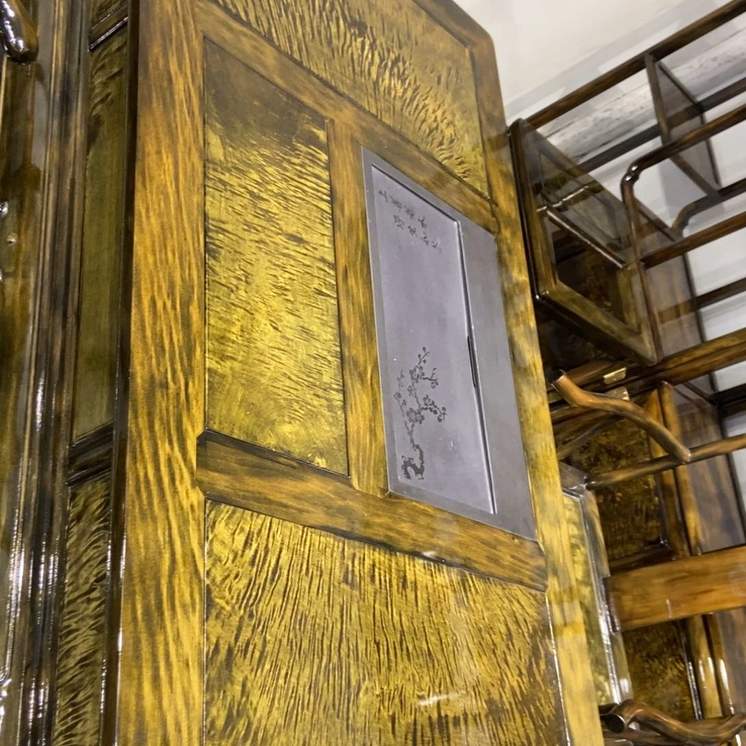 楠木茶桌七件套1.58米