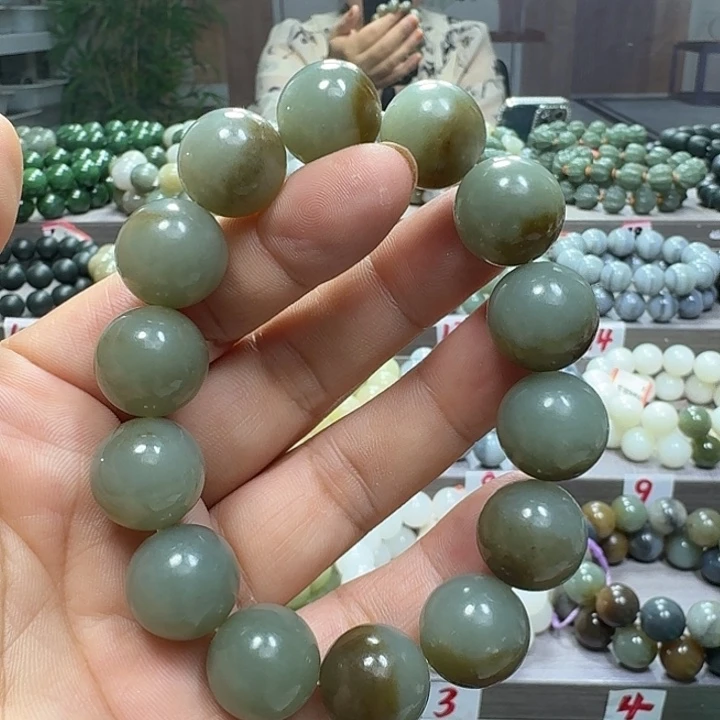 手链未镶嵌和田玉新疆且末蓝卡16