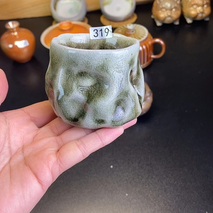 燃薪柴烧茶器主人杯