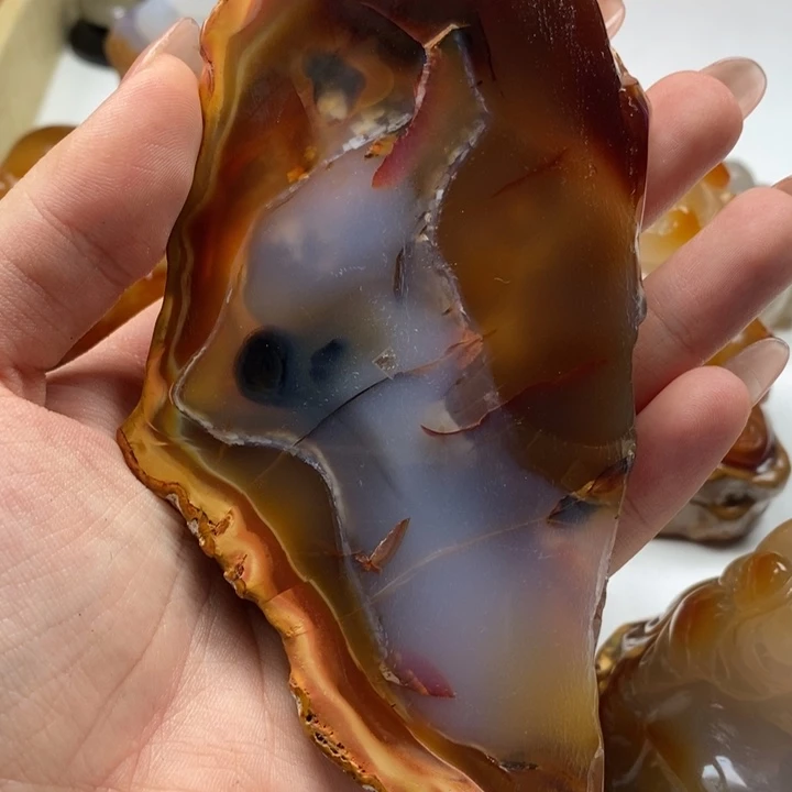 玛瑙/玉髓未镶嵌颈饰