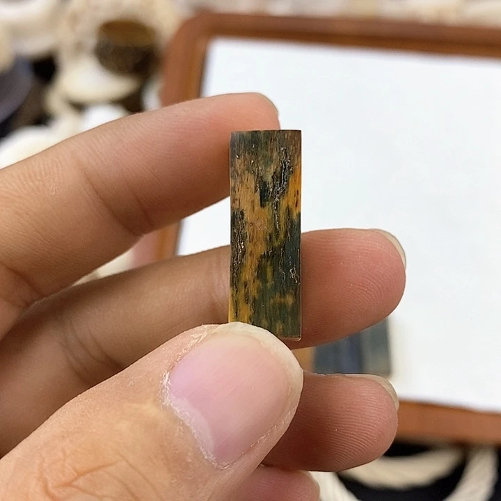 手串柏香籽/百香籽鱼*猛犸象牙一字三通